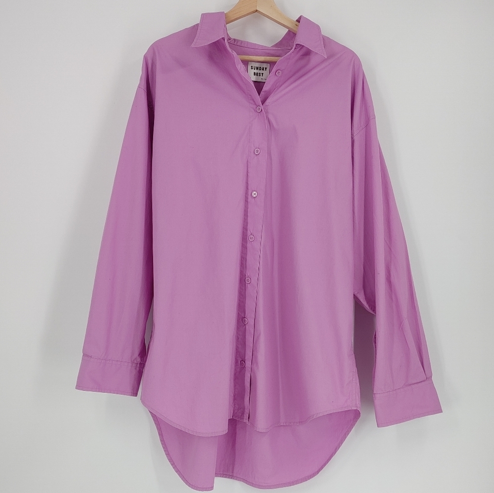 Sunday Best Pink Button Down Shirt